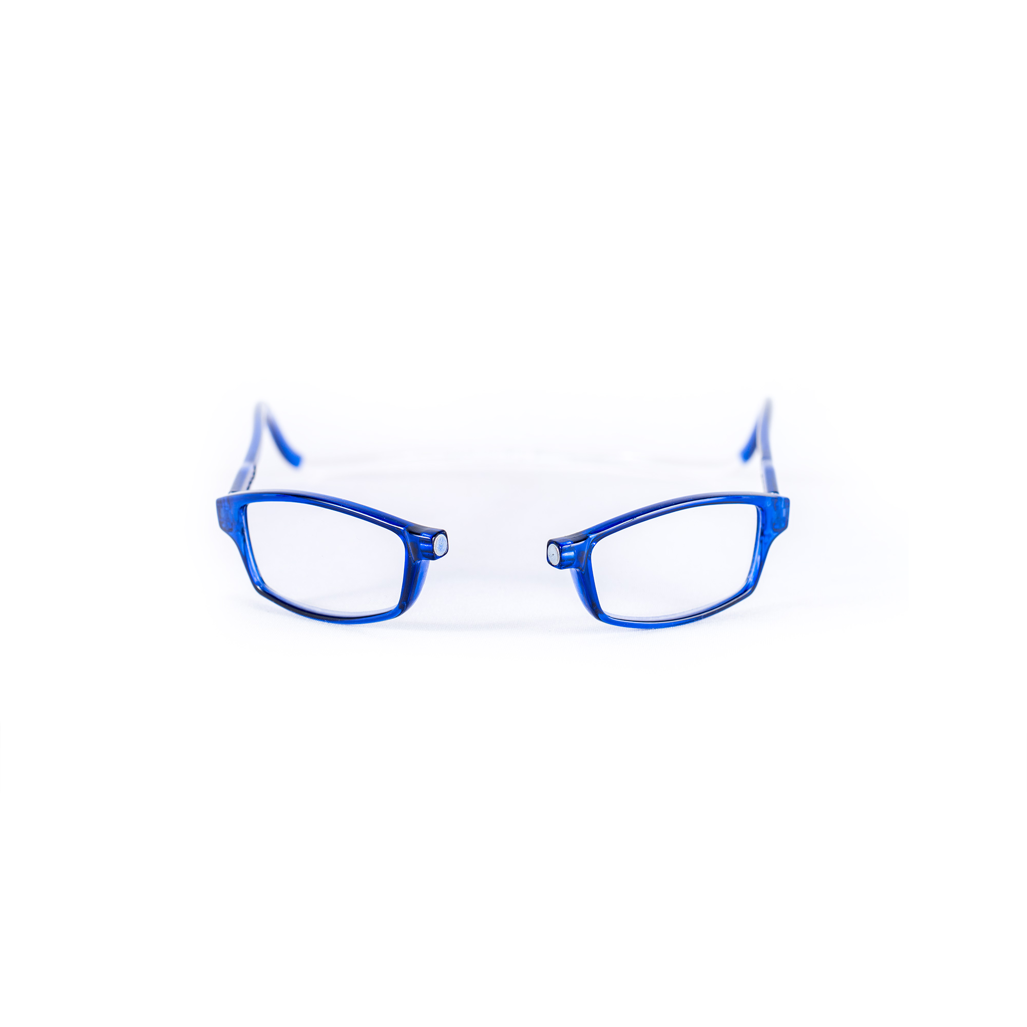 Easy Reader magneetleesbril leesbril met magneetsluiting square blauw
