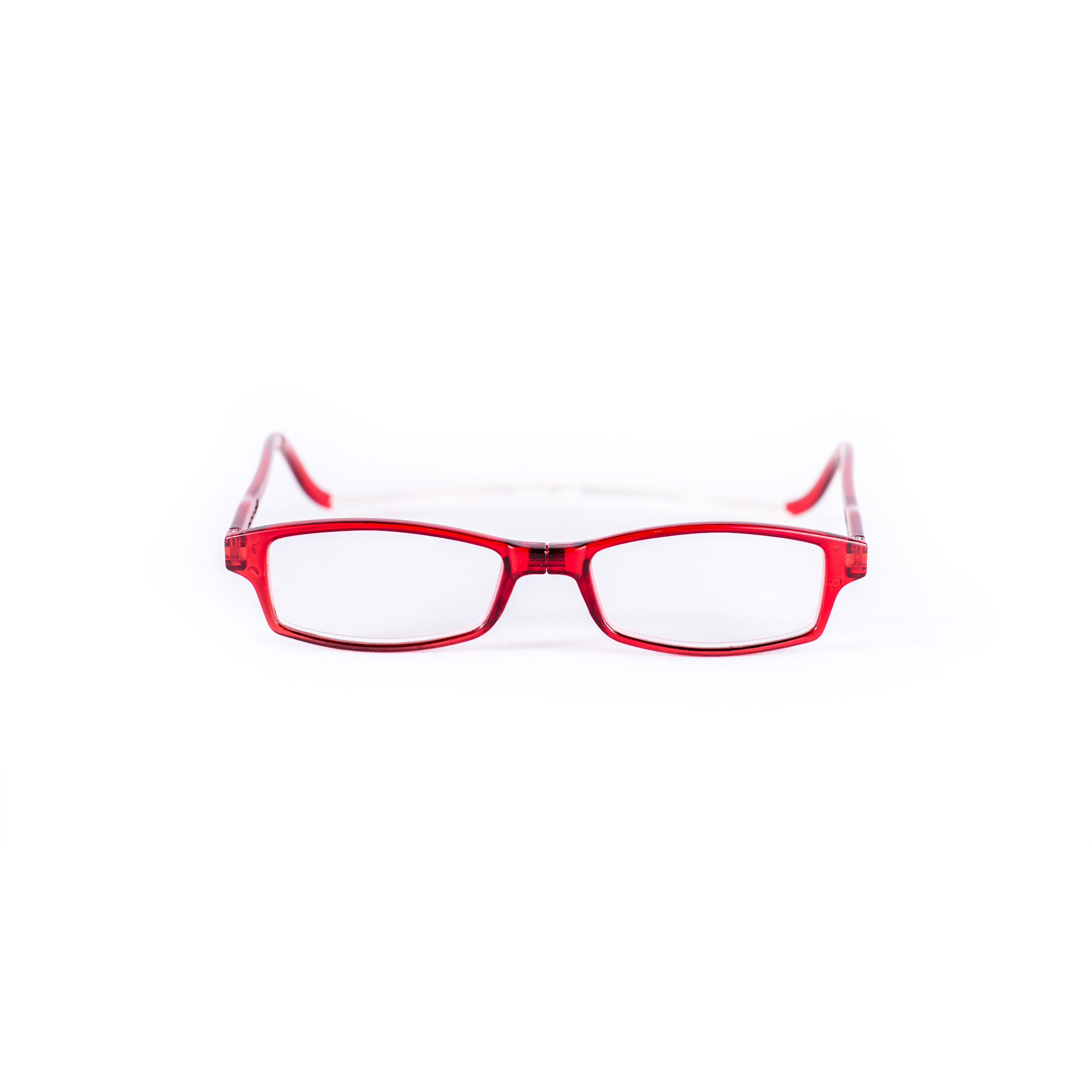 Easy Reader magneetleesbril leesbril met magneetsluiting square rood