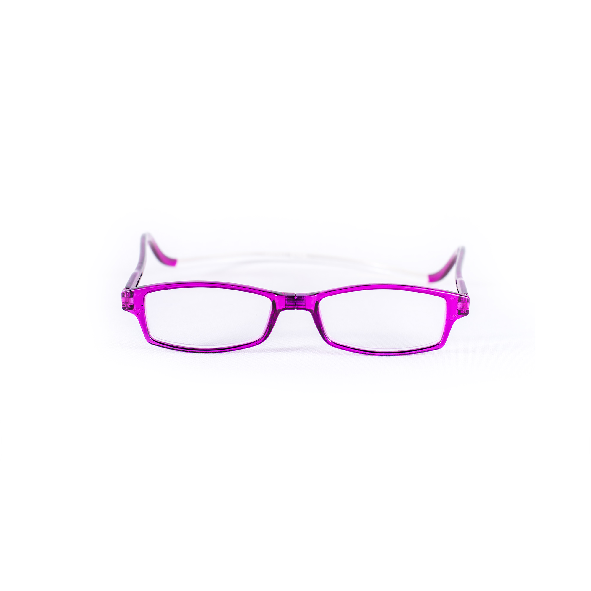 Easy Reader magneetleesbril leesbril met magneetsluiting square paars