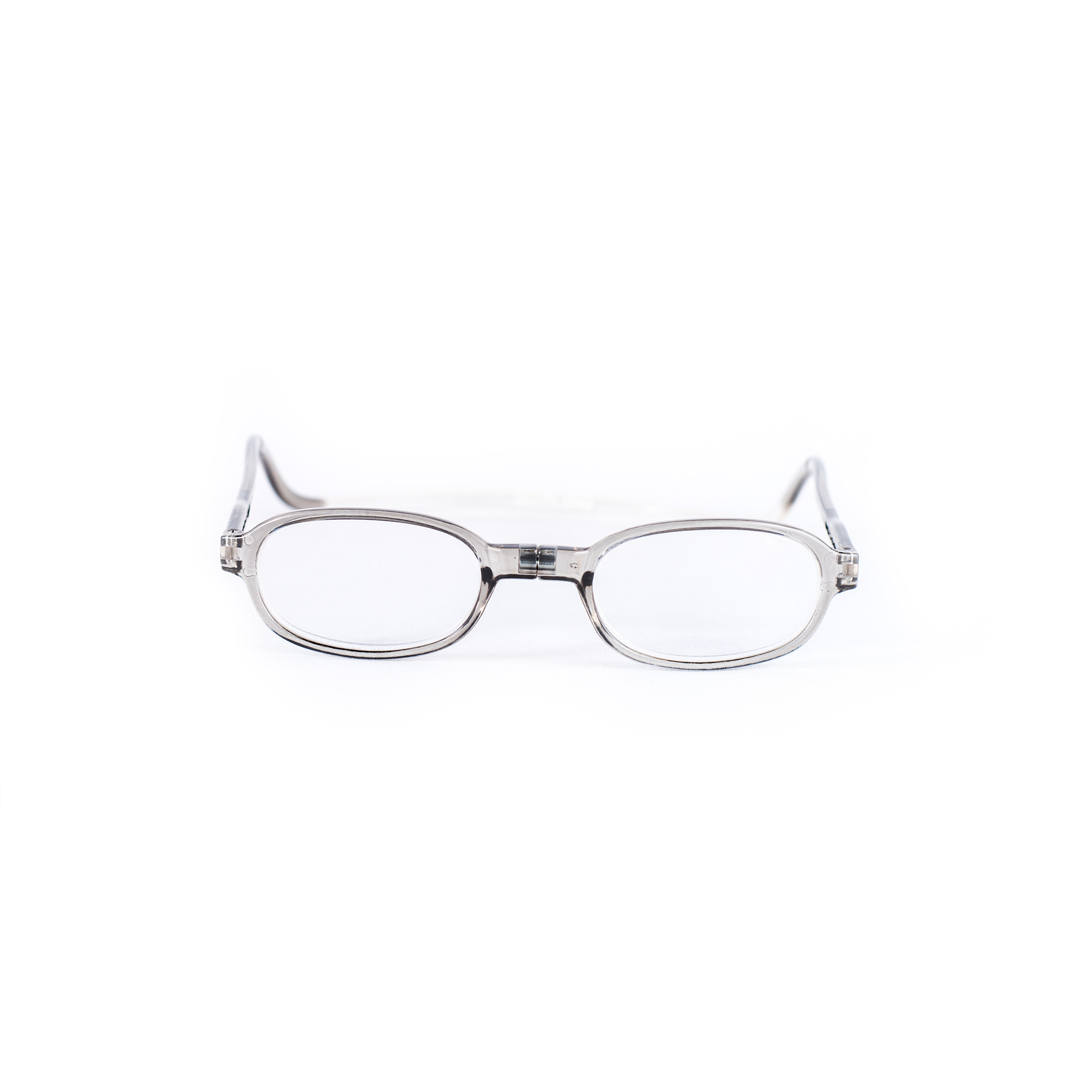 Easy Reader Magneetleesbril leesbril met magneetsluiting rond grijs