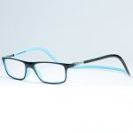 Easy Reader magneetleesbril leesbril met magneetsluiting model sam bruin/blauw