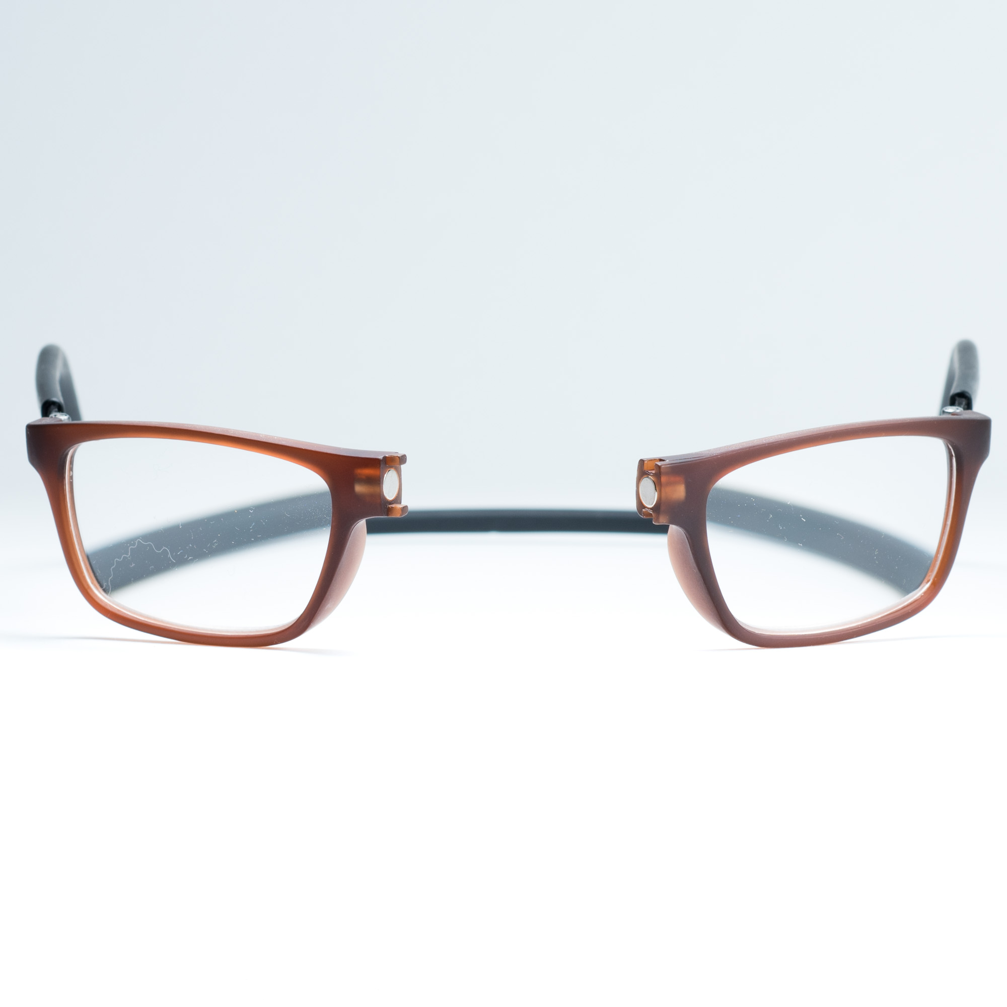 Easy Reader magneetleesbril leesbril met magneetsluiting model sam bruin