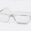 Easy Reader magneetleesbril leesbril met magneetsluiting model Classic XL transparant
