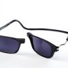Easy Reader magneetleesbril leesbril met magneetsluiting model Classic XL zon zwart