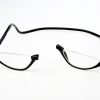 Easy Reader magneetleesbril leesbril met magneetsluiting Lookover leesbril zonder bovenrand clicleesbril klikleesbril zwart
